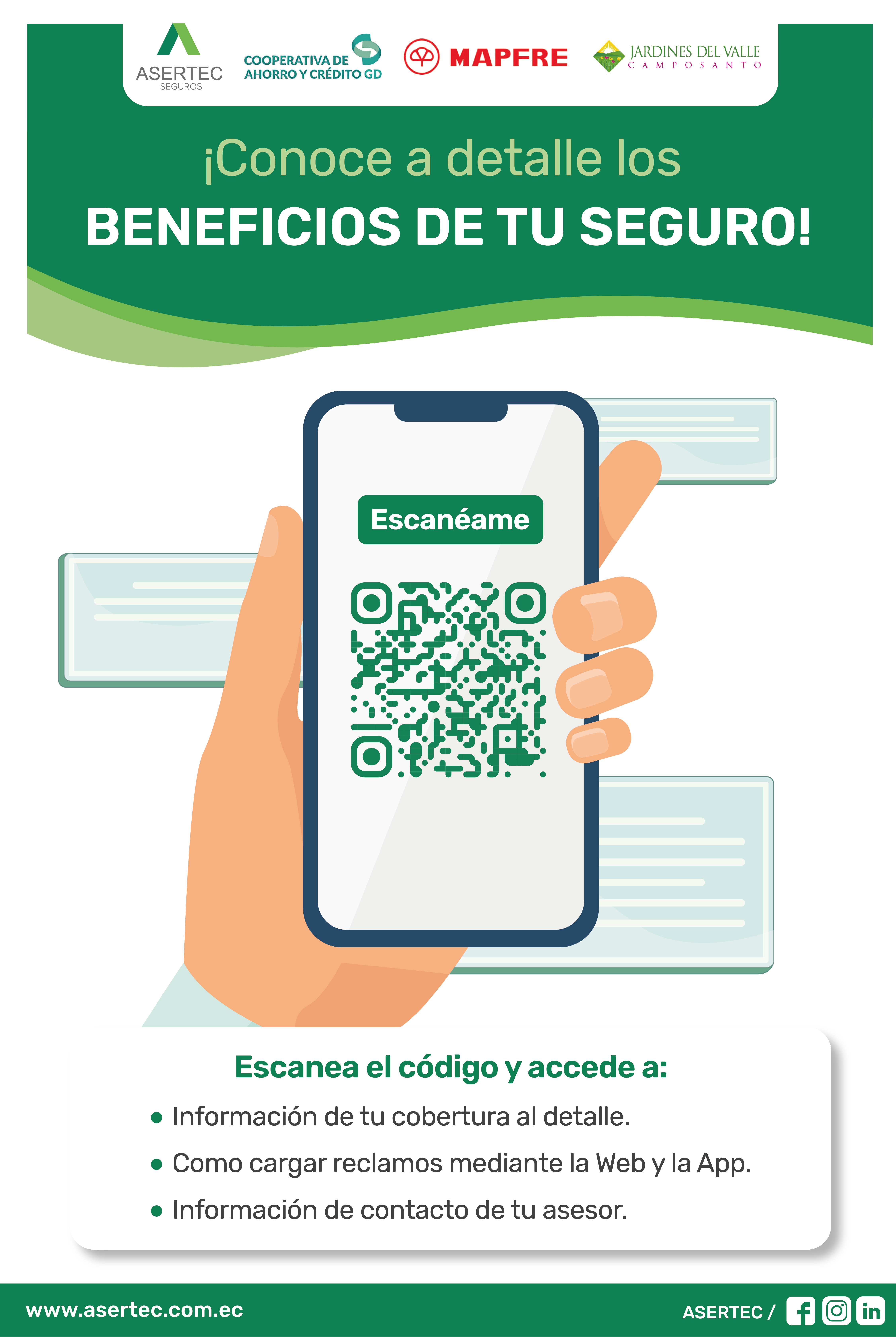 BENEFICIOS DE TU SEGUR EXEQUIAL