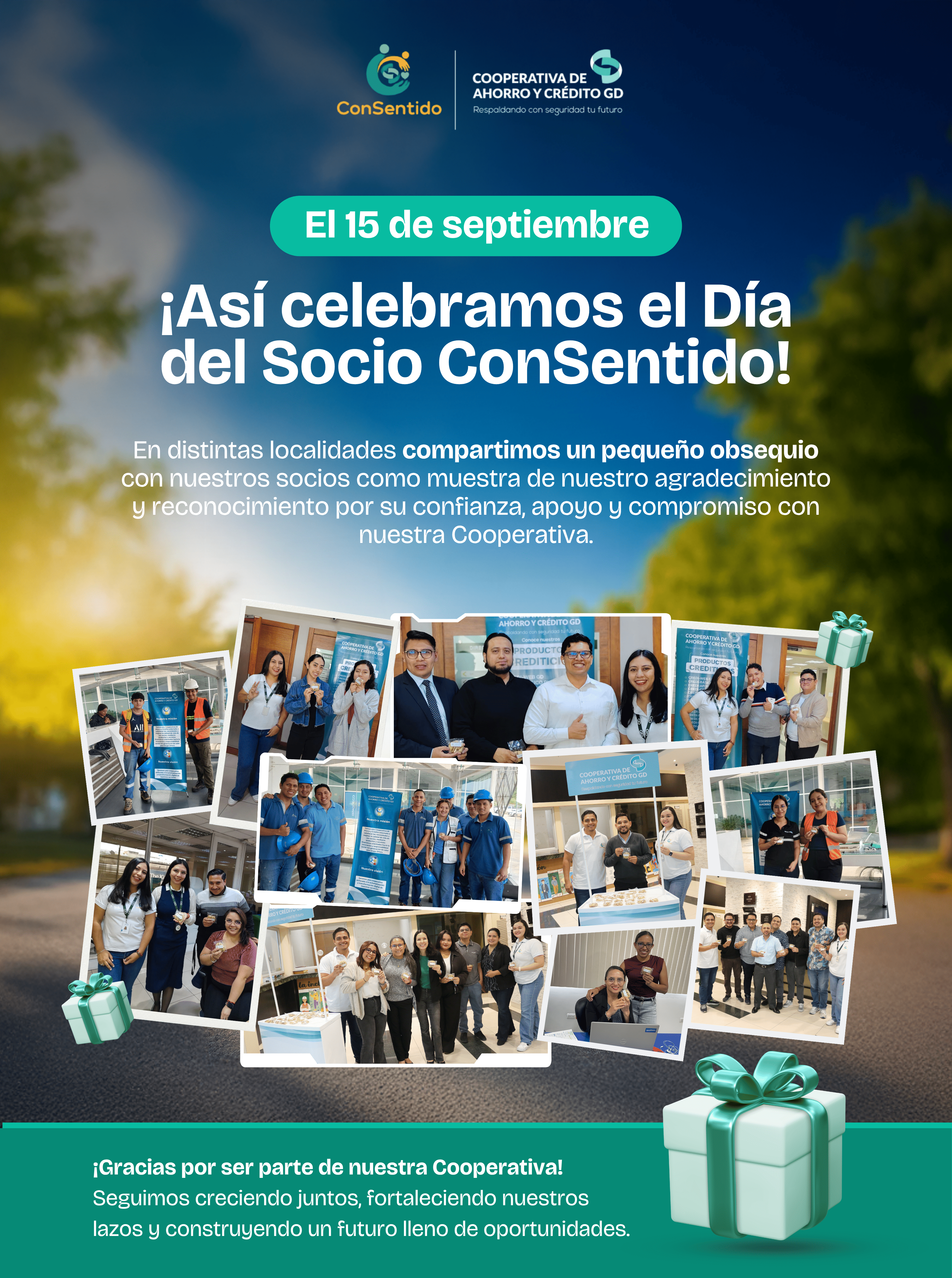 Así se vivió el Día del Socio ConSentido